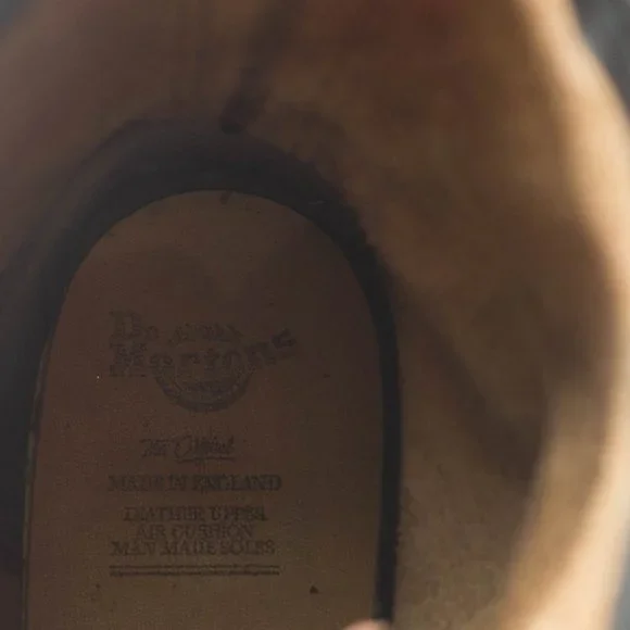 Dr Martens 1460 Made In England 8 Eye Leather  Boots - Men's Size 11 UK / 12 US - Picture 9 of 10